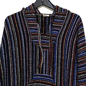Vel Mex Mexican‎ Hoodie Jacket XL Spaghetti Western Southwestern Beachy Surfing